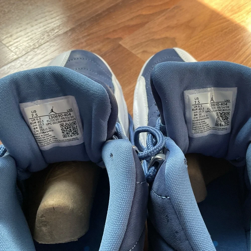 Jordan 12 Retro Indigo (stone blue/legend blue) - Picture 7 of 8